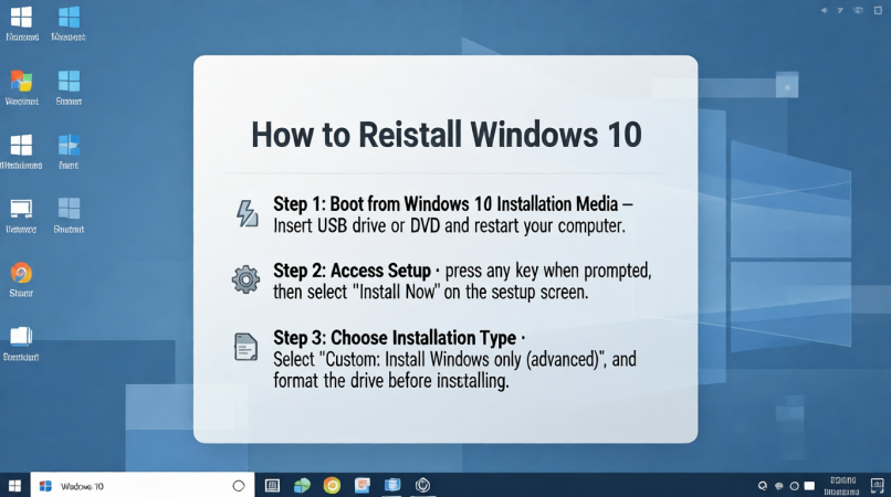 Как переустановить Windows 10: пошаговая инструкция по созданию загрузочной
флешки, настройке BIOS и восстановлению данных